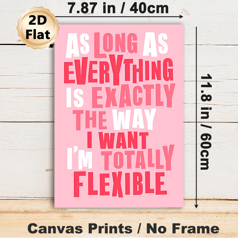 Humorous Slogan Painting Poster, Pastel Pink Typographic Poster, Witty Relatable Quote Decor Ideal For Home Office, Living Room And Bedroom_maomaolike.com